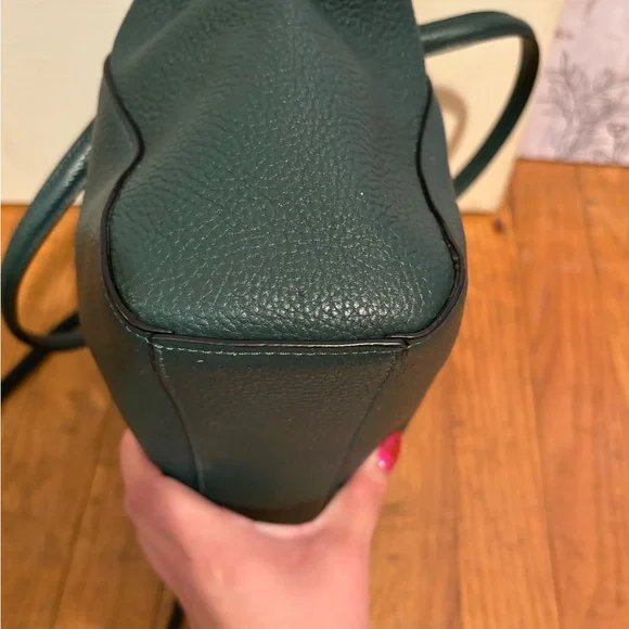 Coach Green Leather Purse - Picture 10 of 11